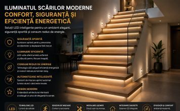 Iluminatul scarilor moderne – confort, siguranta si eficienta energetica