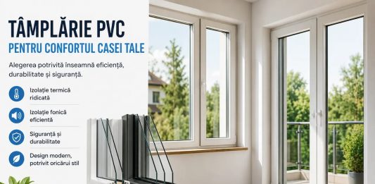 Cum alegi tâmplăria PVC potrivită pentru locuința ta: ce trebuie să știi înainte de comandă Ferestre și ușă din PVC într-o locuință modernă, cu profile termoizolante