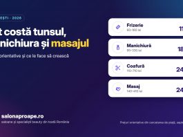 Cât costă tunsul, manichiura și masajul în București în 2026