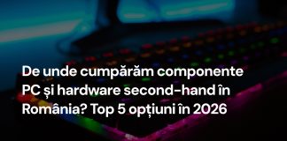 De unde cumpărăm componente PC și hardware second-hand în România? Top 5 opțiuni în 2026